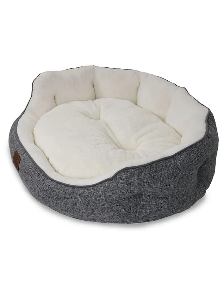 Paws&Whiskers Katzen<Tierbett ''Coco'' in Grau/ Creme