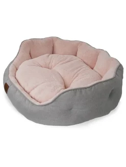Paws&Whiskers Katzen<Tierbett ''Coco'' in Grau/ Rosa