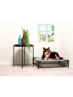 Edco Hunde<Tierbett in Grau - (B)81 x (H)17 x (T)63,5 cm