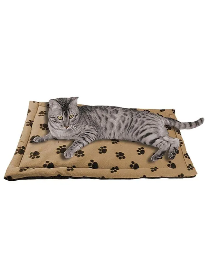 Wenko Hunde<Tierbett in Hellbraun - (L)60 x (B)45 cm