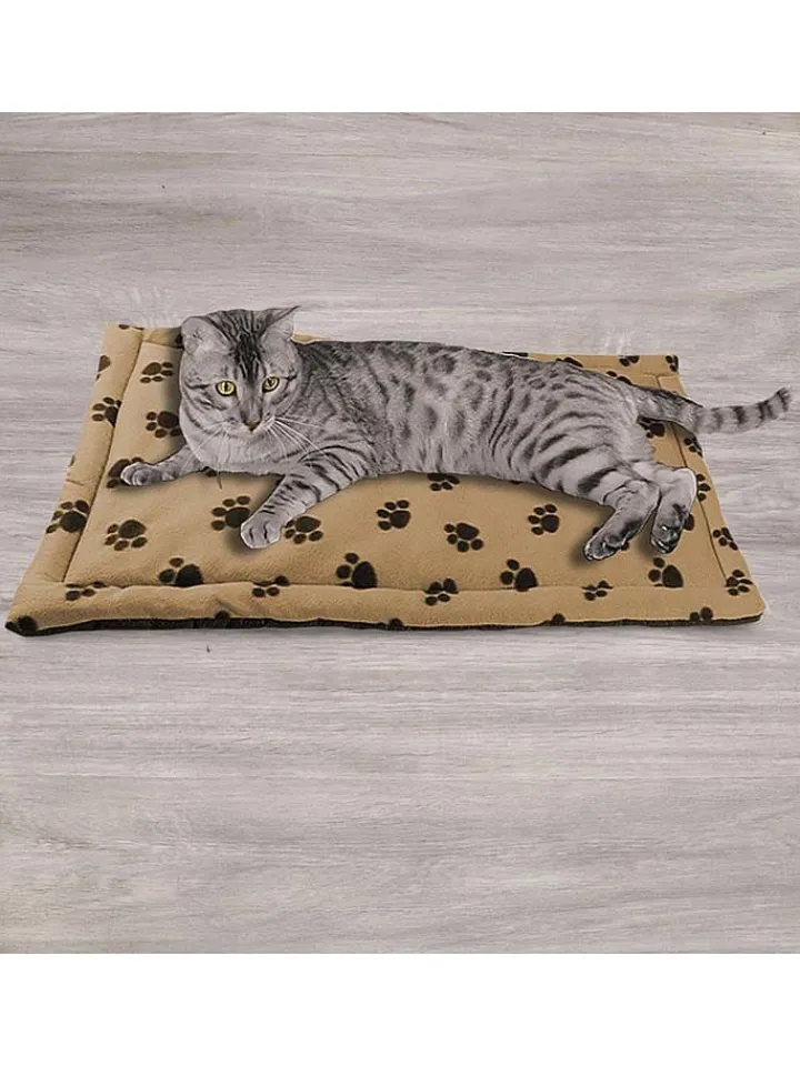 Wenko Hunde<Tierbett in Hellbraun - (L)60 x (B)45 cm