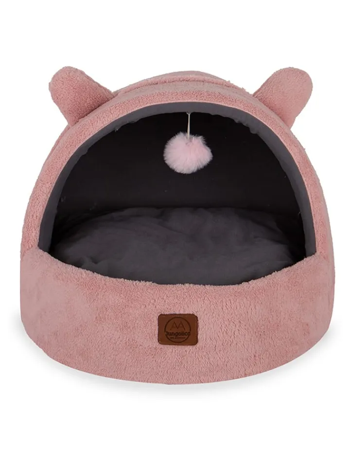 Paws&Whiskers Katzen<Tierbett in Rosa