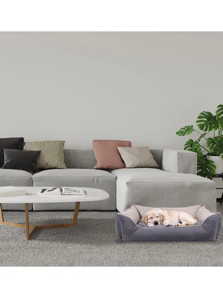 Paws&Whiskers Hunde<Tierbett ''Lucy'' in Grau