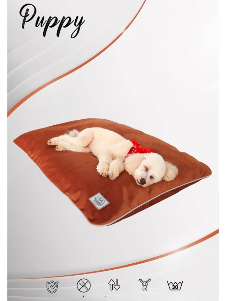 Paws&Whiskers Hunde<Tierbett ''Puppy Dog'' in Orange