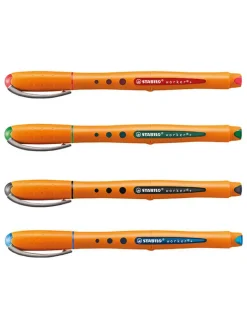 STABILO Büro- & Schulbedarf<Tintenroller '' worker+ colorful'' - Medium - 4 Stück
