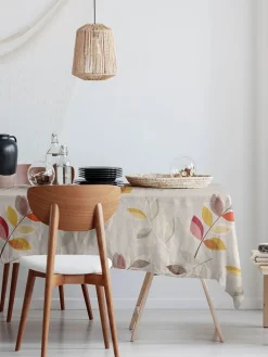 Calitex Küchentextilien|Tisch- & Küchentextilien<Tischdecke "Andy" in Beige