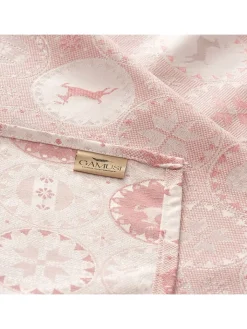 GAMUSI Tisch- & Küchentextilien<Tischdecke ''Ballcrypt'' in Rosa/ Silber
