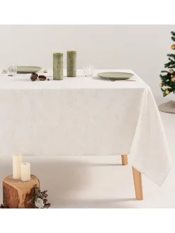GAMUSI Küchentextilien|Tisch- & Küchentextilien<Tischdecke "Berrie" in Weiß/ Gold