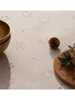 Mint Rugs Küchentextilien<Tischdecke "Christmas Glory" in Weiß/ Rot