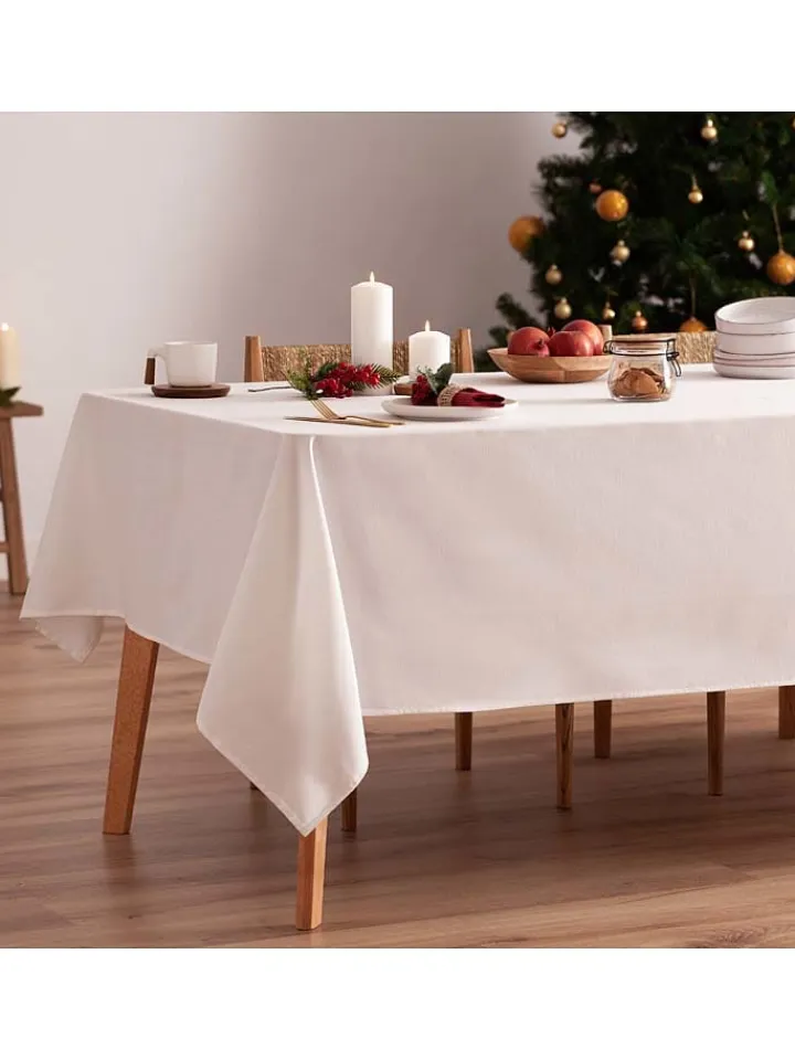 Mint Rugs Küchentextilien<Tischdecke "Christmas" in Weiß