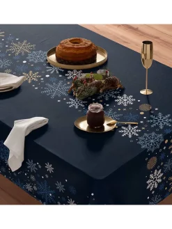 Mint Rugs Küchentextilien<Tischdecke "Christmas Natalie" in Blau