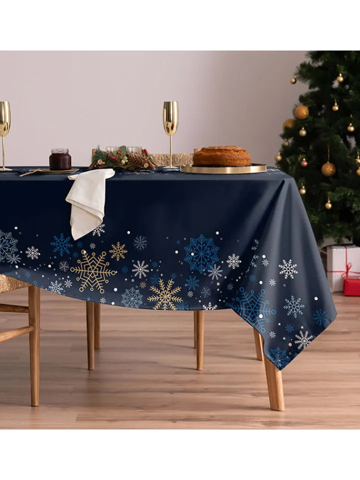 Mint Rugs Küchentextilien<Tischdecke "Christmas Natalie" in Blau