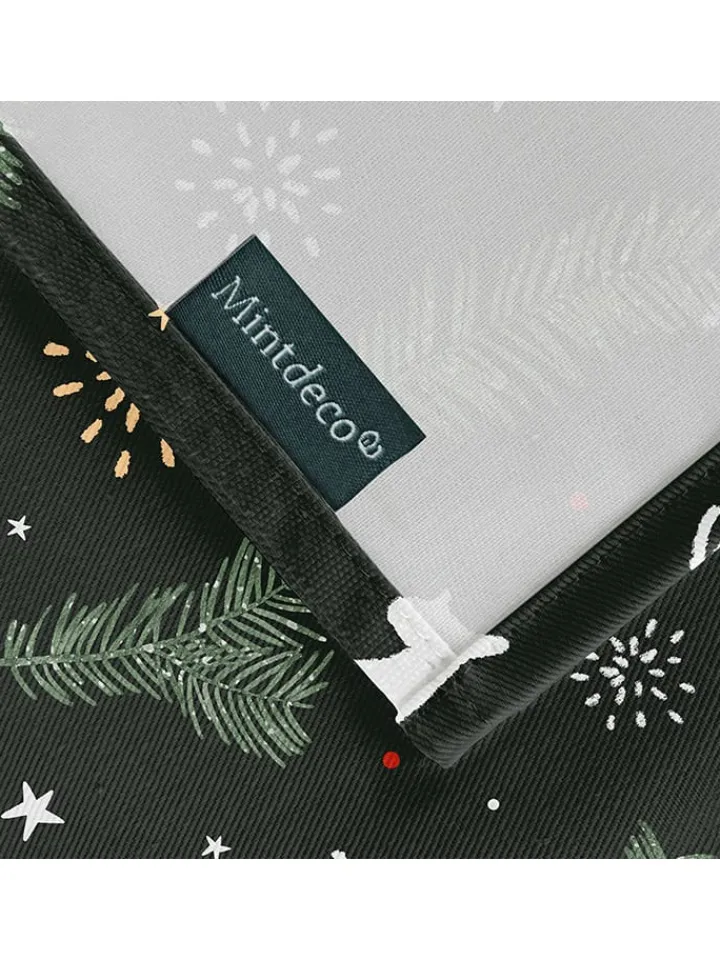 Mint Rugs Tisch- & Küchentextilien|Küchentextilien<Tischdecke "Christmas Santa" in Grün