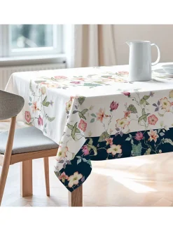 Mint Rugs Küchentextilien|Tisch- & Küchentextilien<Tischdecke "Floral And Tropical Lirios" in Weiß/ Rosa