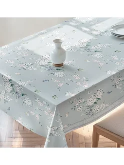 Mint Rugs Küchentextilien|Tisch- & Küchentextilien<Tischdecke "Floral And Tropical Galan" in Türkis/ Weiß