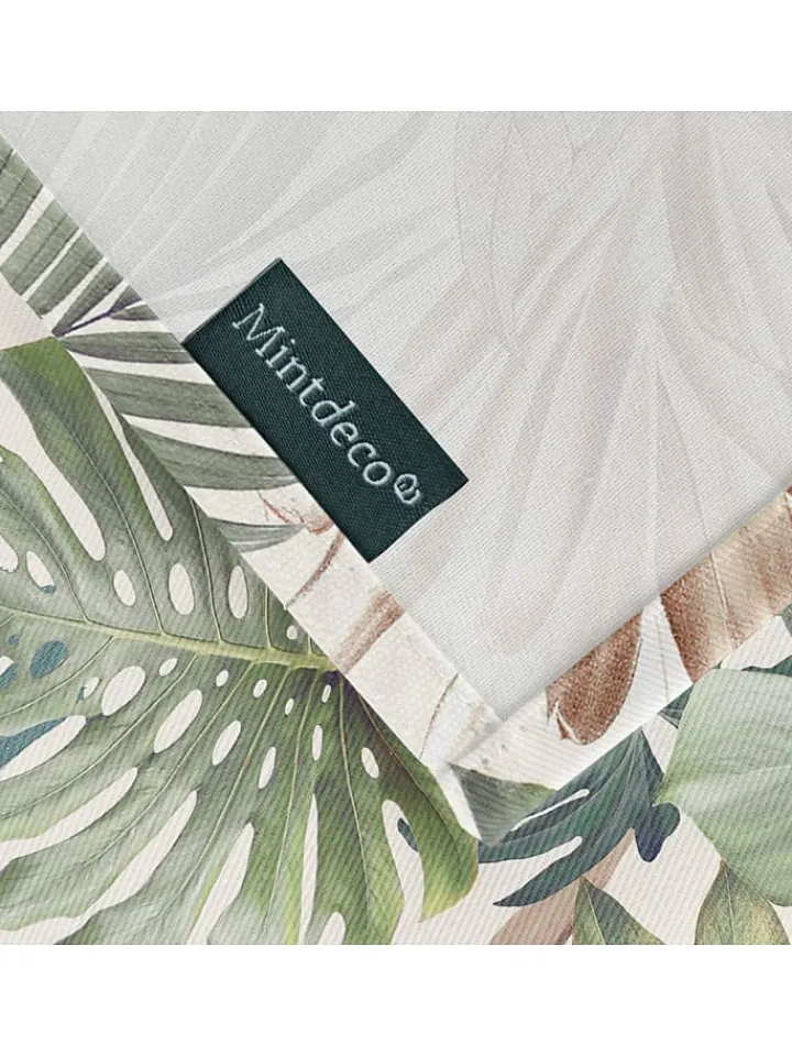 Mint Rugs Tisch- & Küchentextilien<Tischdecke "Floral And Tropical Deisy" in Weiß/ Grün