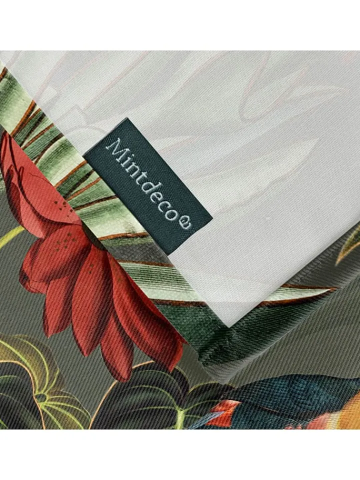 Mint Rugs Küchentextilien|Tisch- & Küchentextilien<Tischdecke "Floral And Tropical Edna" in Grün/ Rosa/ Gelb