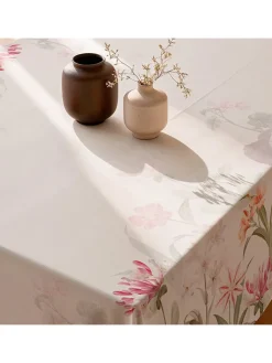 Mint Rugs Küchentextilien<Tischdecke "Floral Blume" in Weiß/ Rosa