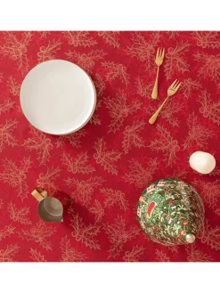GAMUSI Tisch- & Küchentextilien<Tischdecke "Holly" in Rot