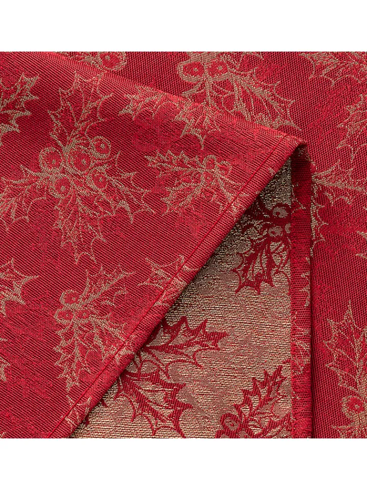 GAMUSI Tisch- & Küchentextilien<Tischdecke "Holly" in Rot