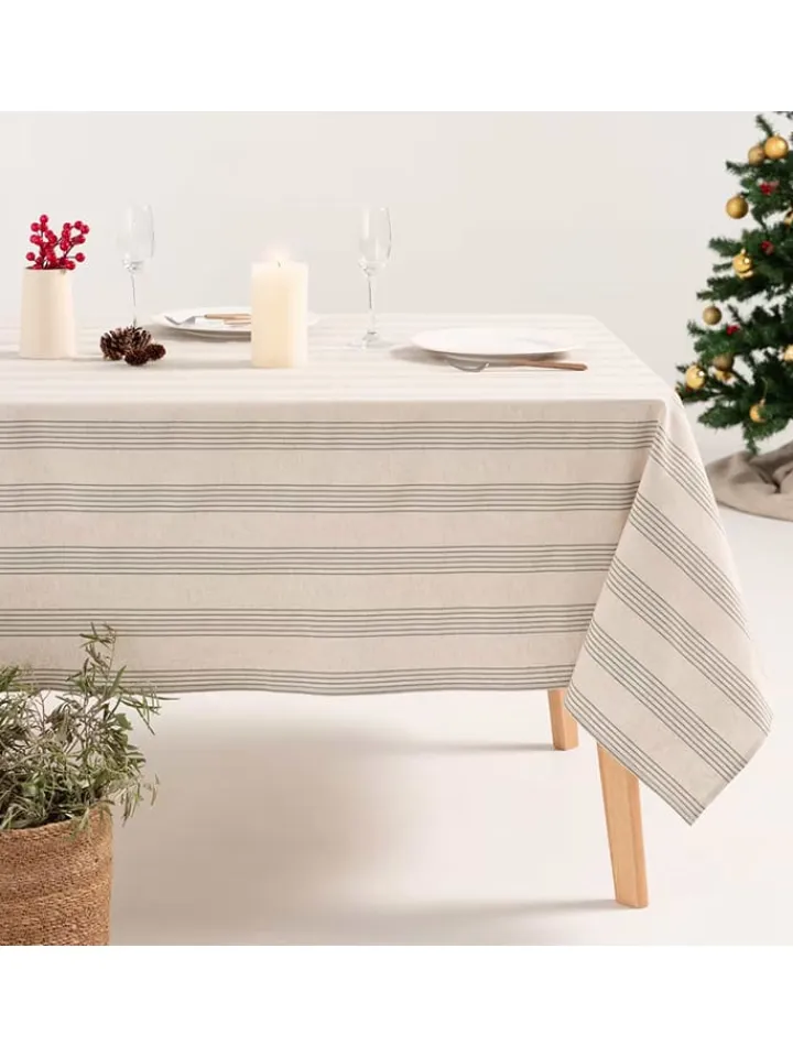 GAMUSI Küchentextilien<Tischdecke ''Holwin'' in Beige/ Grün