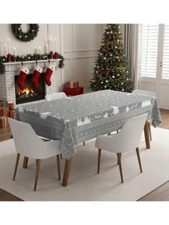 Violeta Home Küchentextilien|Tisch- & Küchentextilien<Tischdecke in Grau