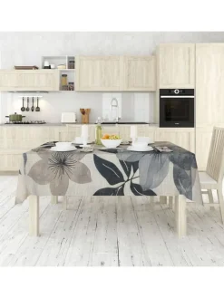 Mijolnir Küchentextilien|Tisch- & Küchentextilien<Tischdecke in Grau/ Beige