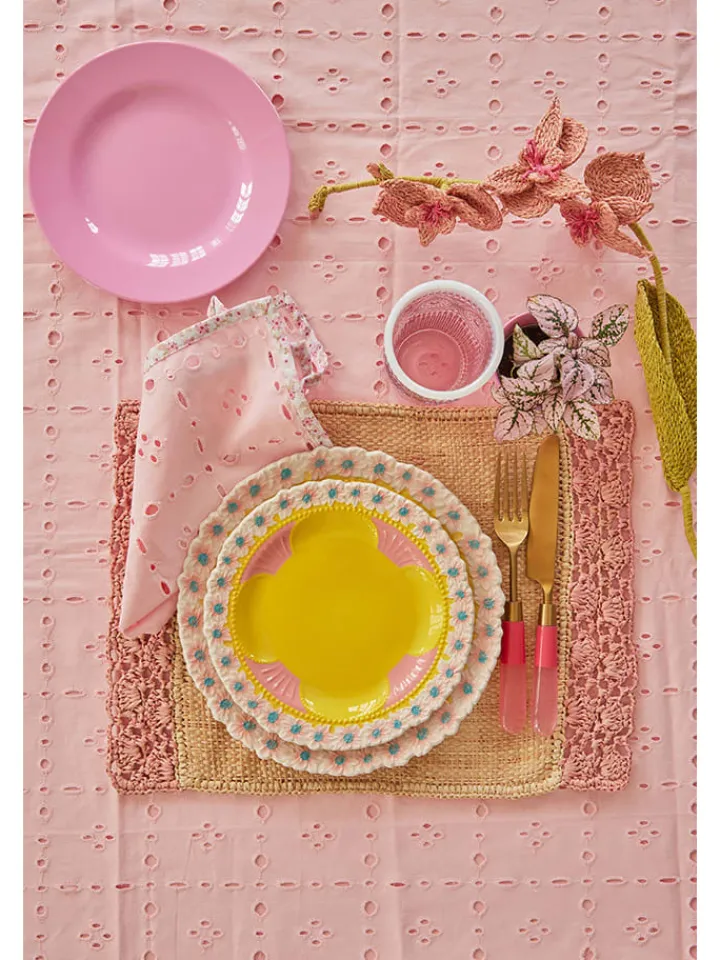 Rice Küchentextilien<Tischdecke in Rosa - (L)180 x (B)135 cm