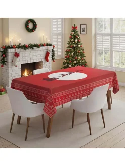 Colourful Cotton Küchentextilien|Tisch- & Küchentextilien<Tischdecke in Rot