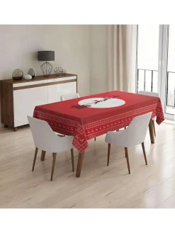 Colourful Cotton Küchentextilien|Tisch- & Küchentextilien<Tischdecke in Rot