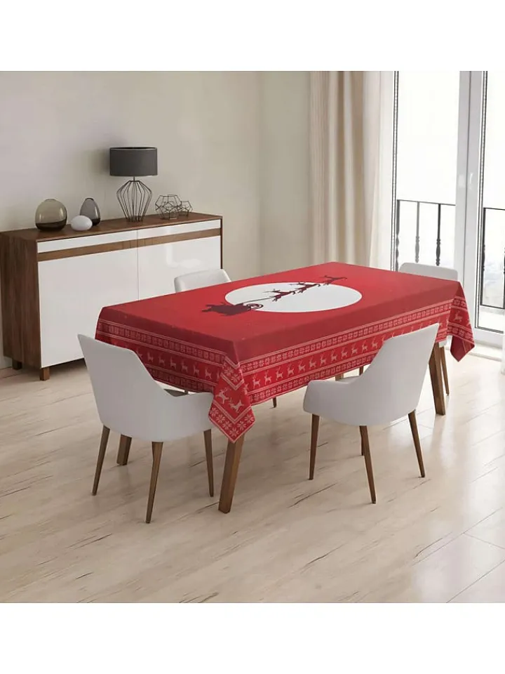 Colourful Cotton Küchentextilien|Tisch- & Küchentextilien<Tischdecke in Rot
