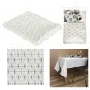 every ware Tisch- & Küchentextilien|Küchentextilien<Tischdecke in Weiß/ Silber - (L)250 x (B)140 cm