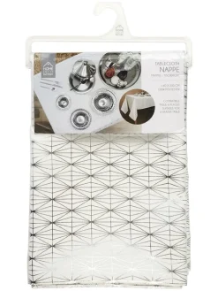 every ware Tisch- & Küchentextilien|Küchentextilien<Tischdecke in Weiß/ Silber - (L)250 x (B)140 cm