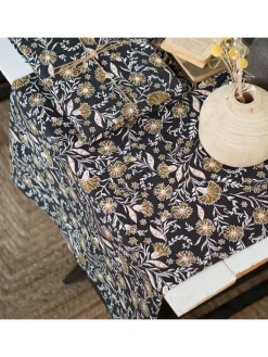 Today Küchentextilien<Tischdecke "Japur" in Dunkelblau/ Hellbraun - (L)240 x (B)140 cm
