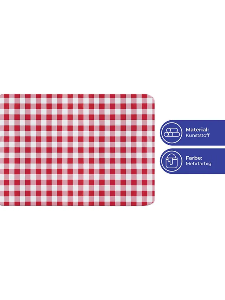 Wenko Küchentextilien|Tisch- & Küchentextilien<Tischdecke "Maximex" in Rot - (L)180 x (B)140 cm