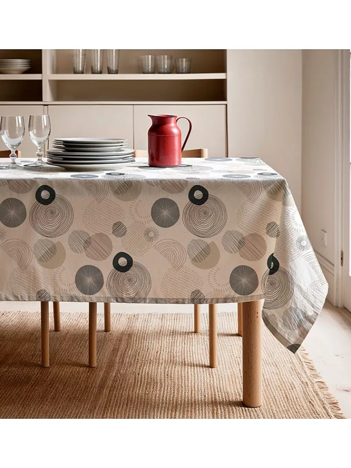 Mint Rugs Tisch- & Küchentextilien<Tischdecke "Nordic Caleb" in Weiß/ Blau/ Grau