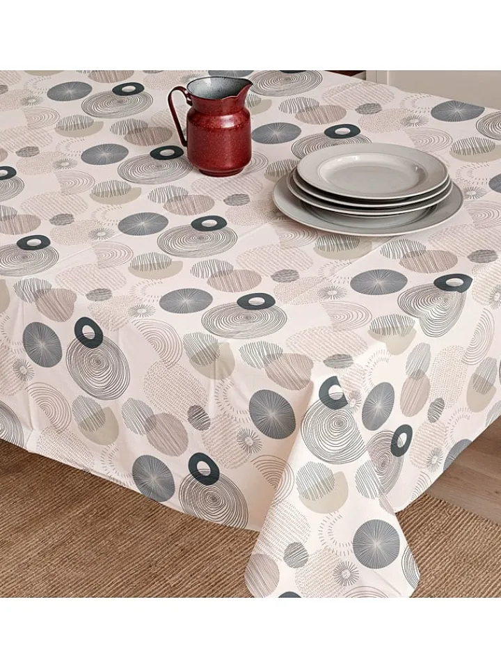 Mint Rugs Tisch- & Küchentextilien<Tischdecke "Nordic Caleb" in Weiß/ Blau/ Grau