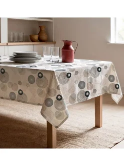 Mint Rugs Tisch- & Küchentextilien<Tischdecke "Nordic Caleb" in Weiß/ Blau/ Grau
