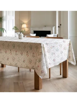 Mint Rugs Küchentextilien|Tisch- & Küchentextilien<Tischdecke "Patrice" in Weiß/ Rosa