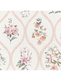 Mint Rugs Küchentextilien|Tisch- & Küchentextilien<Tischdecke "Patrice" in Weiß/ Rosa