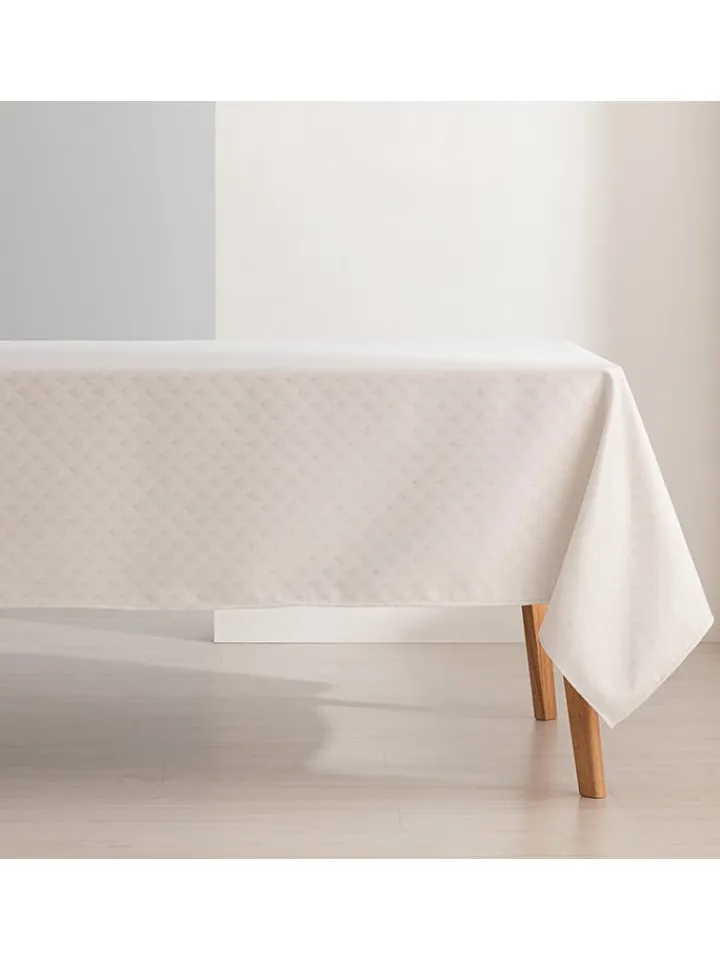 GAMUSI Küchentextilien<Tischdecke "Refin" in Creme
