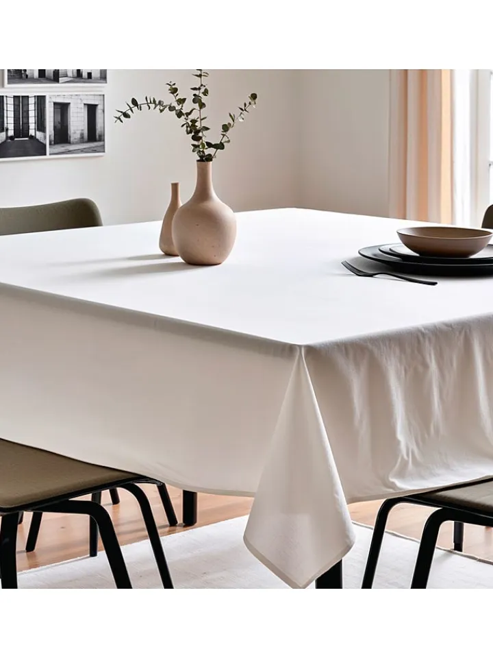 Mint Rugs Küchentextilien|Tisch- & Küchentextilien<Tischdecke "Smooth Kahu" in Weiß
