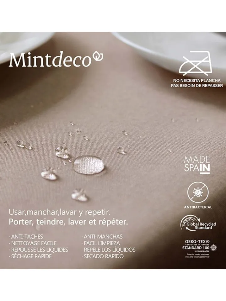 Mint Rugs Tisch- & Küchentextilien|Küchentextilien<Tischdecke "Zen" in Creme