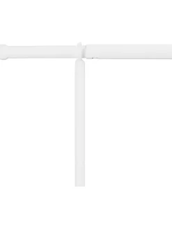 THE HOME DECO FACTORY Wohndekoration<Tisch-Dekorationsgestell in Weiß - (B)250 x (H)90 x (T)4 cm
