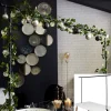 THE HOME DECO FACTORY Wohndekoration<Tisch-Dekorationsgestell in Schwarz - (B)250 x (H)90 x (T)4 cm