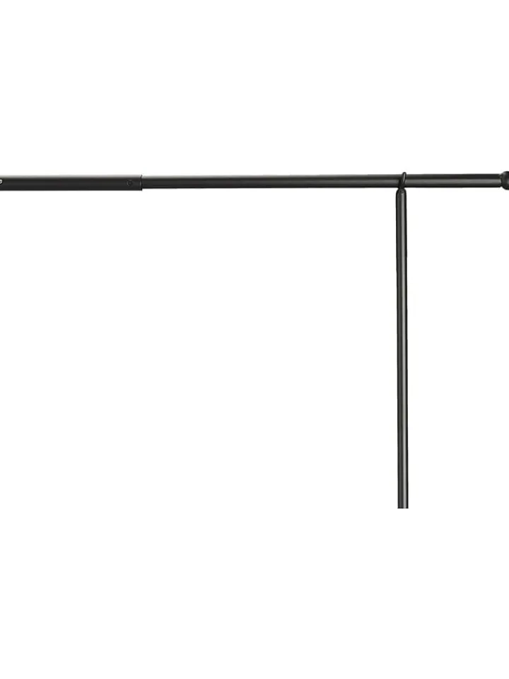 THE HOME DECO FACTORY Wohndekoration<Tisch-Dekorationsgestell in Schwarz - (B)250 x (H)90 x (T)4 cm