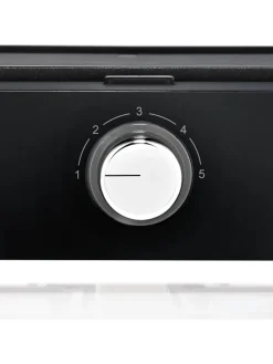 WMF Küchenelektronik<Tischgrill "Lono Quadro" in Silber/ Schwarz