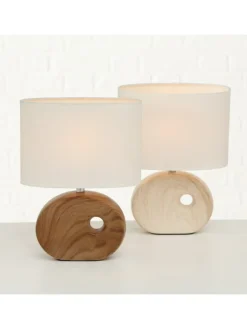 Boltze Tischleuchten<Tischlampe in braun