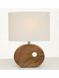 Boltze Tischleuchten<Tischlampe in braun