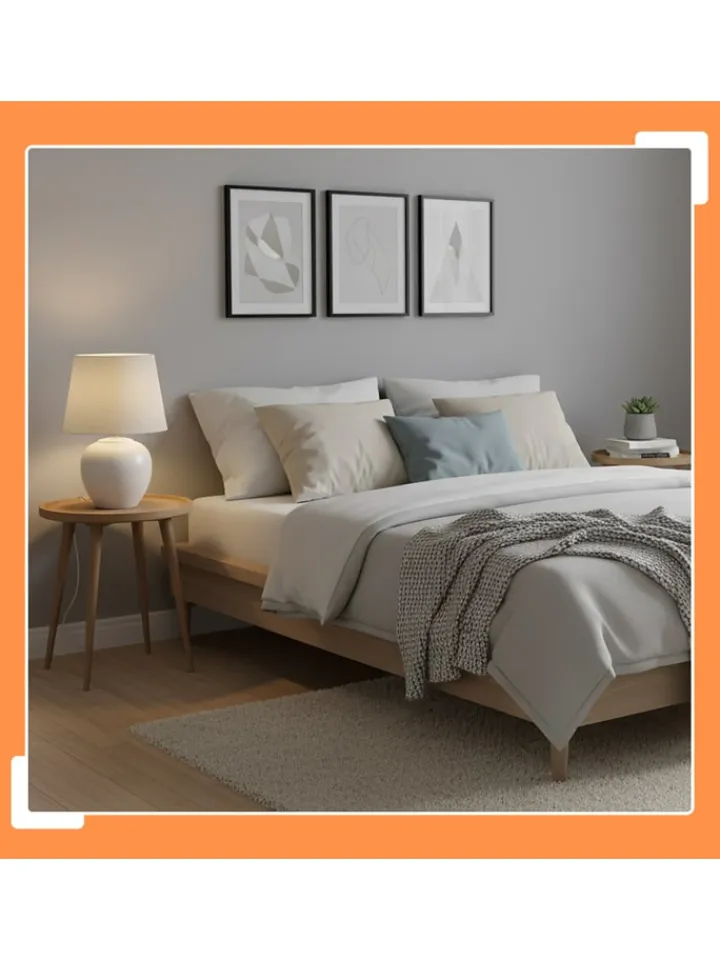relaxdays Tischleuchten<Tischlampe in Weiß/ Creme - (H)45 x Ø 30 cm
